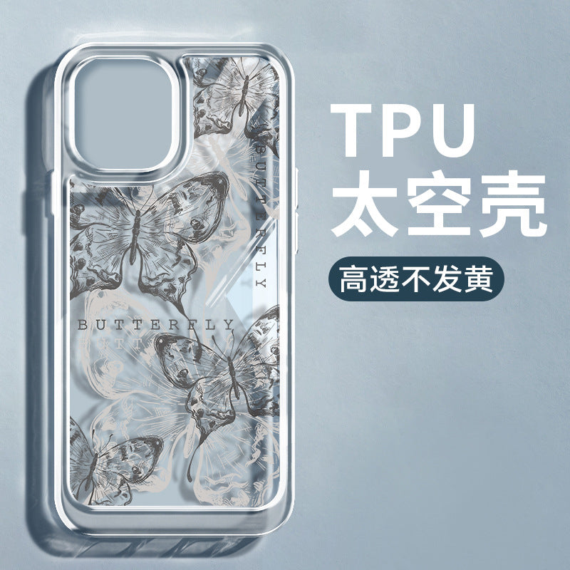 Wholesale Saint Platinum applicable Apple butterfly line too mobile phone case